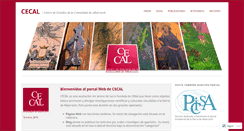 Desktop Screenshot of cecalbarracin.org